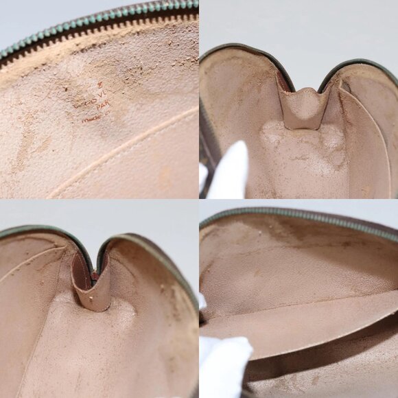 LOUIS VUITTON Monogram Trousse Demi Ronde Cosmetic Pouch M47520 LV Auth 109998 - Picture 13 of 14